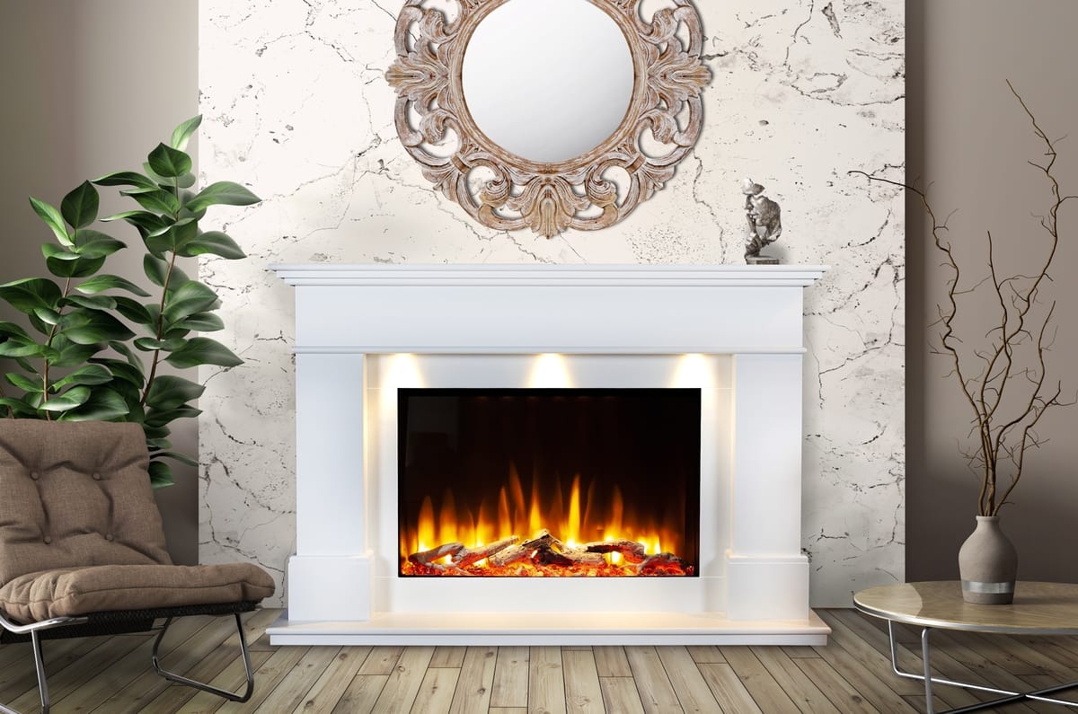 Ultiflame Vr Adour Aleesia Illumia Suite White